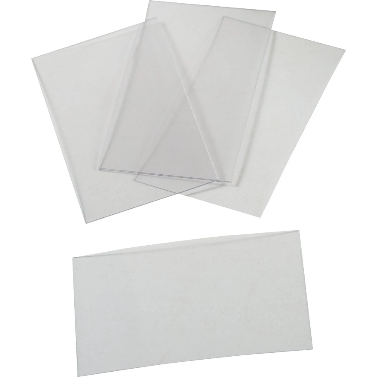 Hopp 3 In. x 1.235 In. Transparent Bin Label Holder (250-Pack)