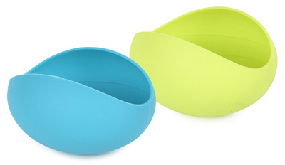 Nest Egg Poacher Set, Green & Blue, 2-piece Kitchen Tool