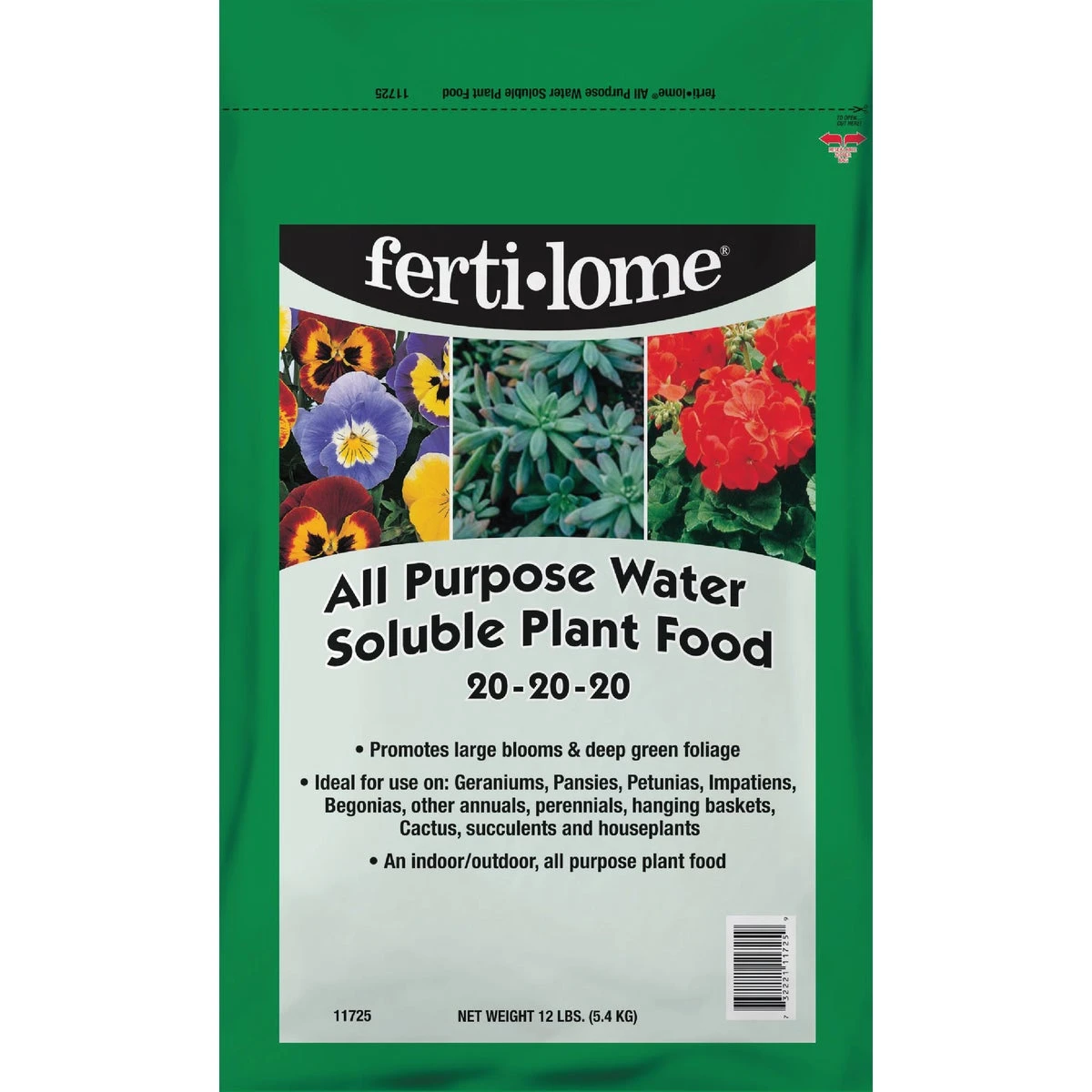 12 Lb. 20-20-20 All Purpose Dry Plant Food For Indoor & Outdoor Use