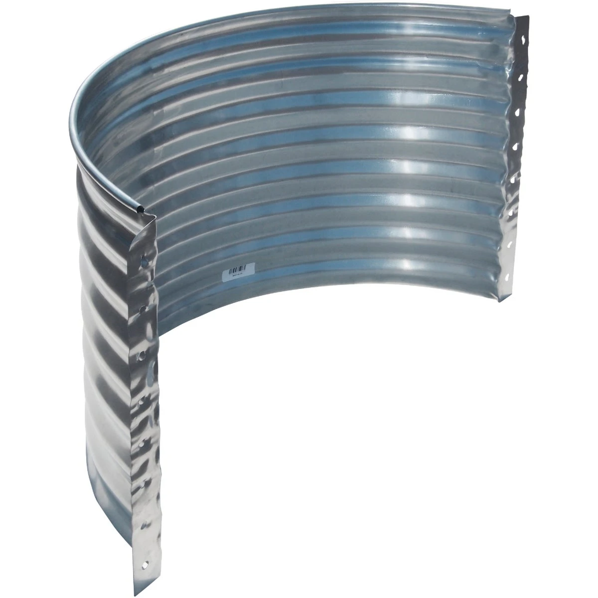 24 In. X 37 In. Round Galvanized Steel Window Well With 16 In. Projection