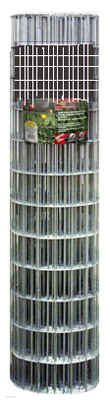 Galvanized Welded Wire Fence, 2 x 1-In. Mesh, 36-In. x 25-Ft.