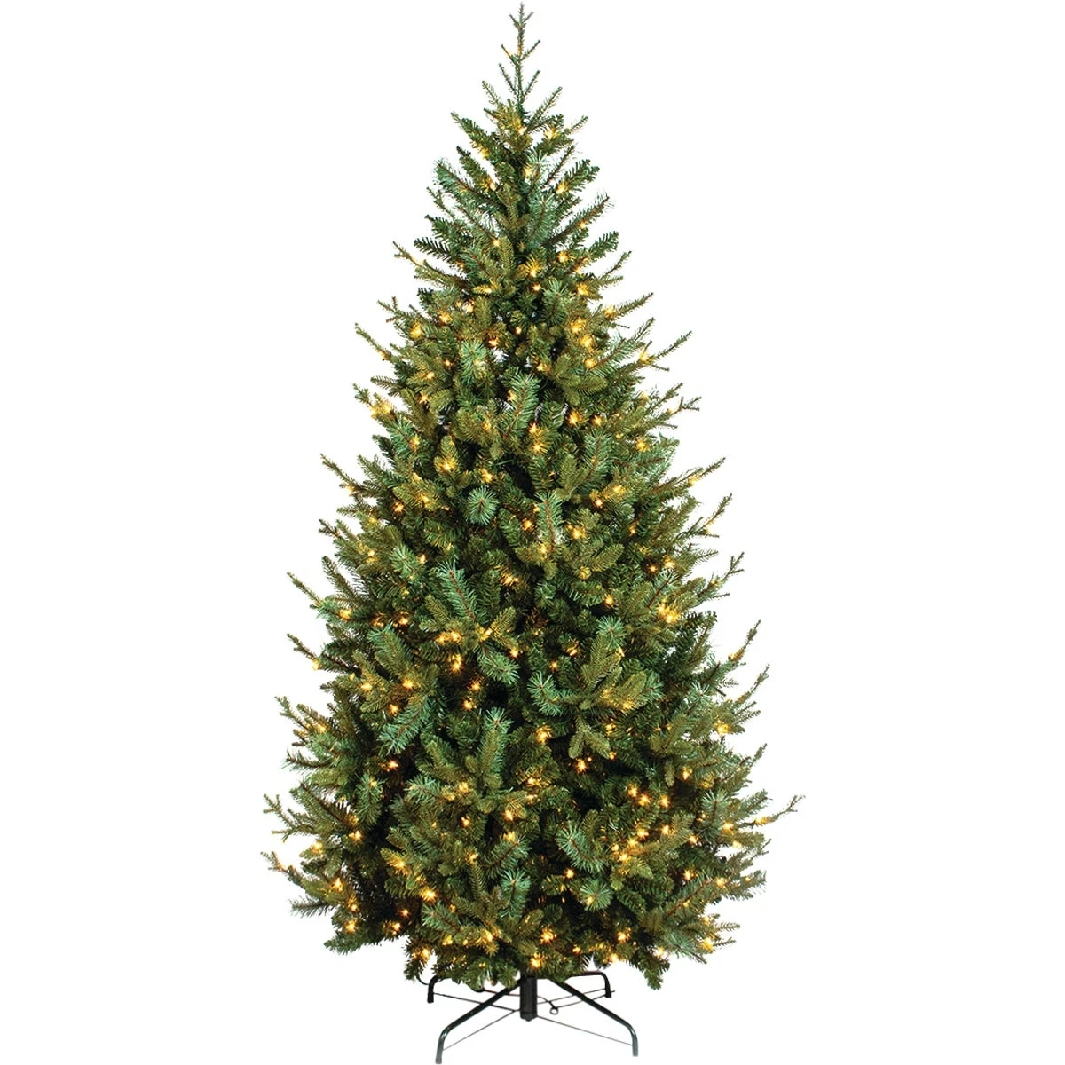 Madison 7.5 Ft. Prelit Artificial Christmas Tree With 550 Clear Incandescent Bulbs