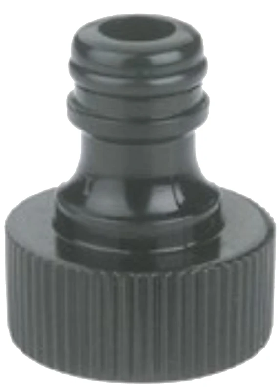 839074-1001 Male Garden Hose Connector, Durable Polymer Construction
