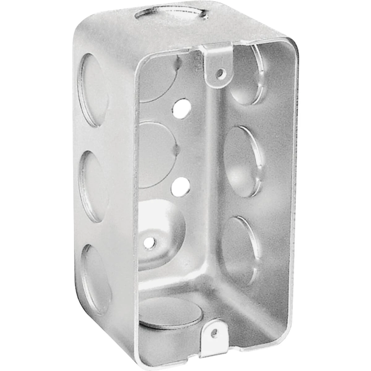 2-1/8 In. X 4 In. X 2-1/8 In. 10-knockout Handy Box For Electrical Applications
