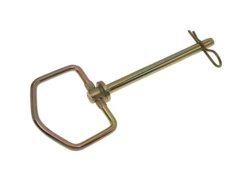 Hitch Pin, Zinc-Plated Steel, 3/8 x 4-1/4-In.