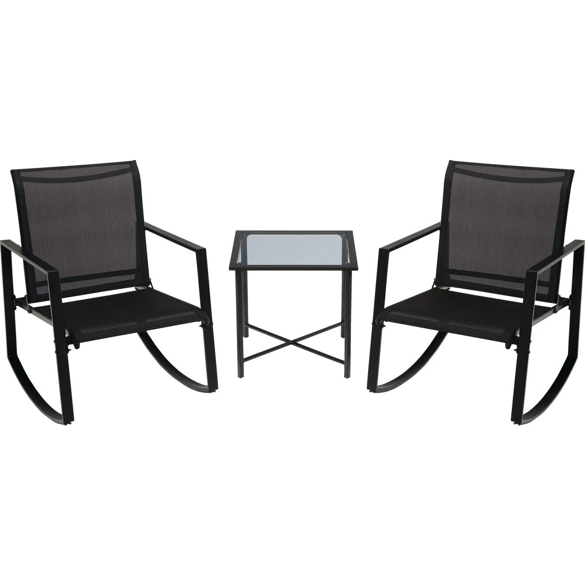 Huntington Sling Chat Set - 3-piece Patio Furniture Set