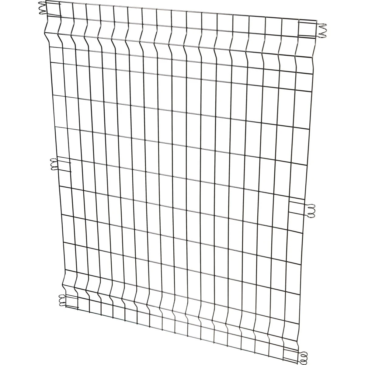 36 In. W. X 44 In. H. Black Powder-coated Steel Multi-purpose Fence Panel