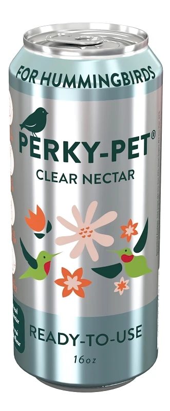 Perky-pet 521 Ready-to-use Clear Nectar For Hummingbirds, 16 Ounce Bottle