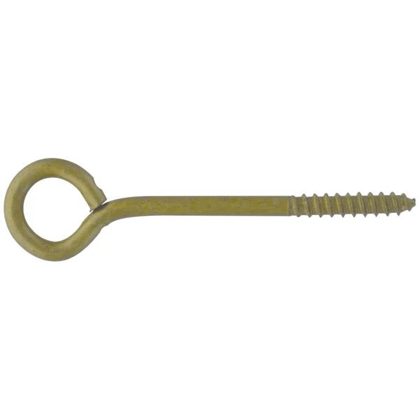 Gold 3/8" X 4.5" Forged Eye Lag Bolt - Heavy Duty Fastening Solution