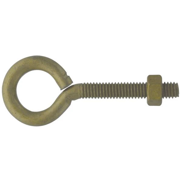 Gold 5/16-18 X 3.25 Inch Forged Eyebolt For Heavy-duty Applications