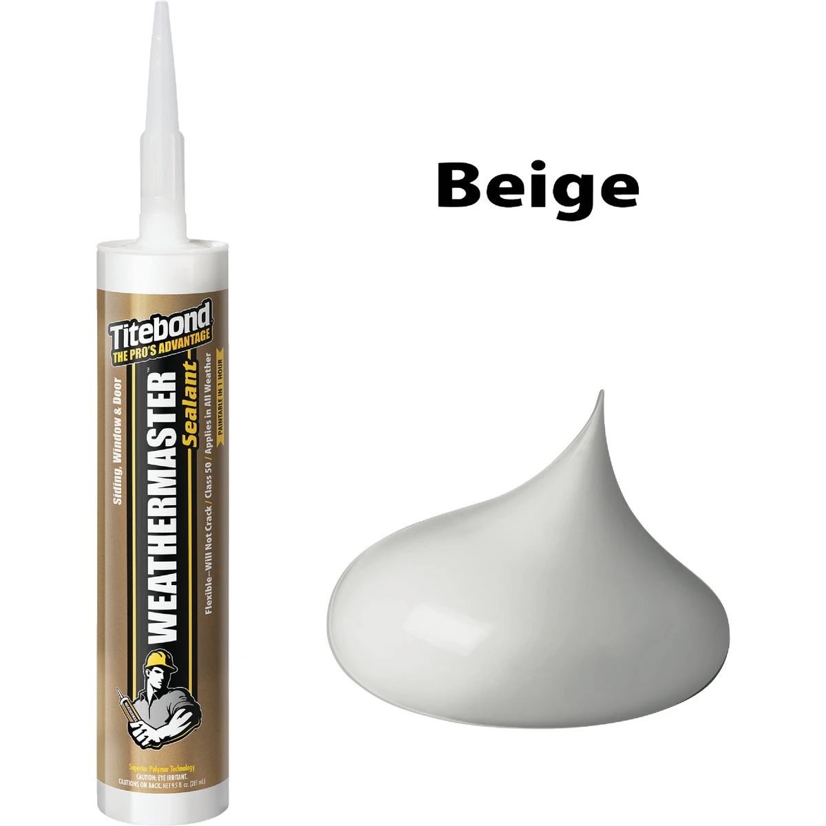 10 Ounce Polymer Sealant, Model 46031, Beige Color