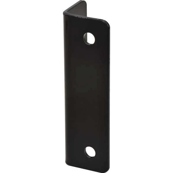 Black 1.6" X 5" X 1/8" Forged Heavy Duty Corner Brace Wide