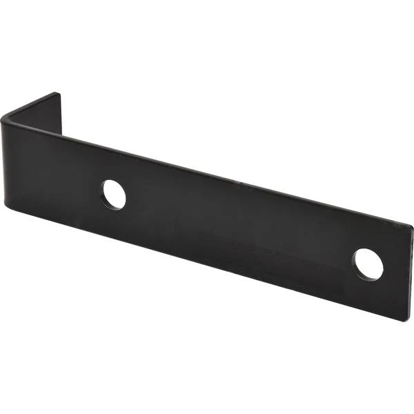 Black 7.5" Heavy Duty Forged Corner Brace - 1.6 X 1.5 X 1/8"