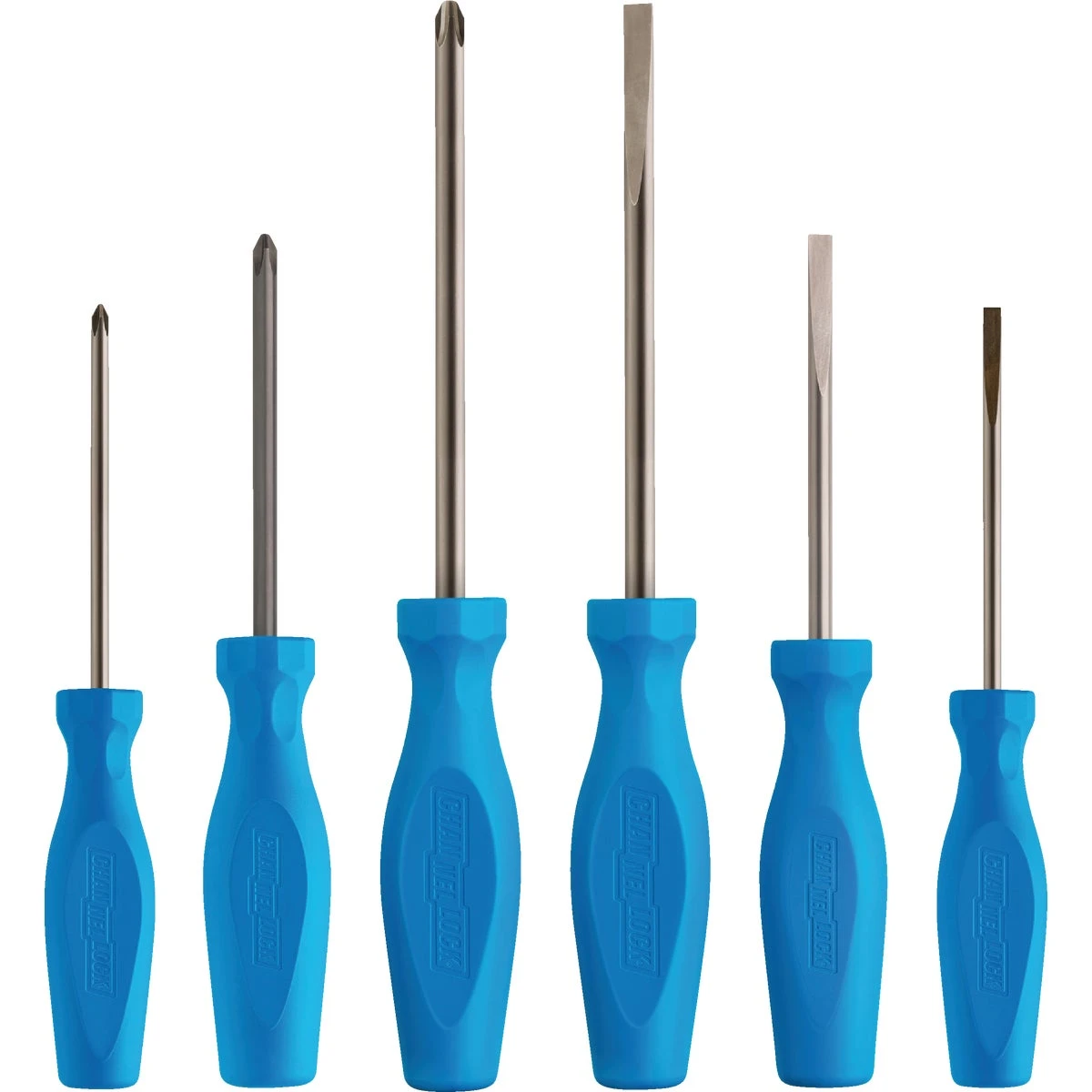 Channellock Professional Screwdriver Set - 6-piece With High-performance Handles