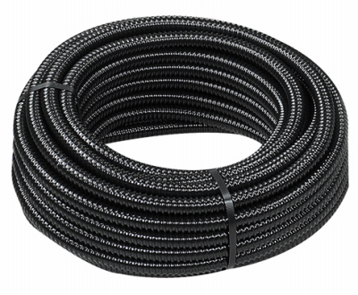 Reinforced Pond Tubing, Black, 3/4 In. x 20 Ft.