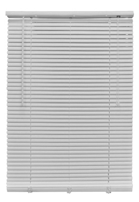 Mini Blinds, White Pvc, 1 X 32 X 64-inches, Model 3264lfw