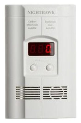 Nighthawk Carbon Monoxide And Explosive Gas Alarm Model 21027393