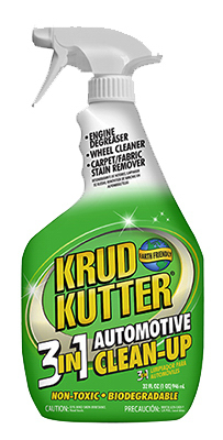 3-in-1 Automotive Cleaner, 32 Ounce Bottle For All Surfaces