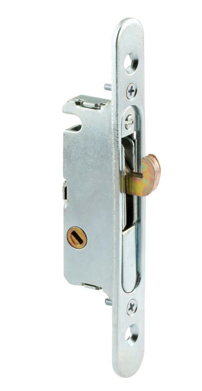 Prime-line Steel Indoor And Outdoor Mortise Lock And Keeper, Model 153554