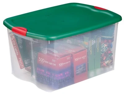 66QT Holiday Stor Box