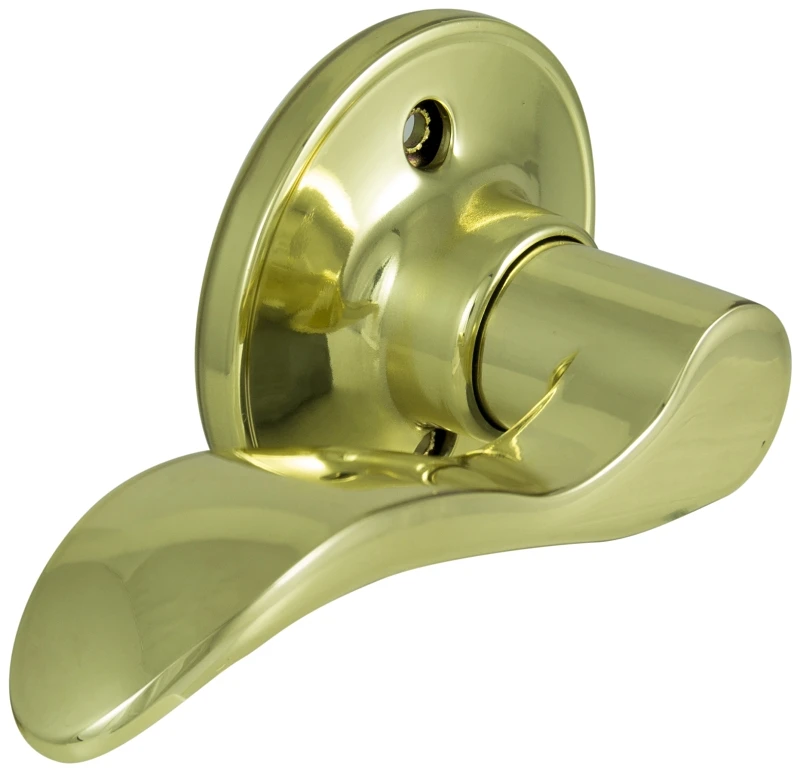 Lever Set Dummy Left Hand Polished Brass Lye704lv-ps