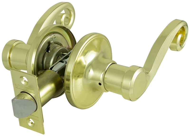 L6703v-ps Lever Set For Passage Doors - All-metal Construction