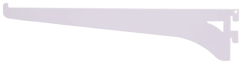 Heavy-duty White Shelf Bracket 10 Inch For Shelving Systems
