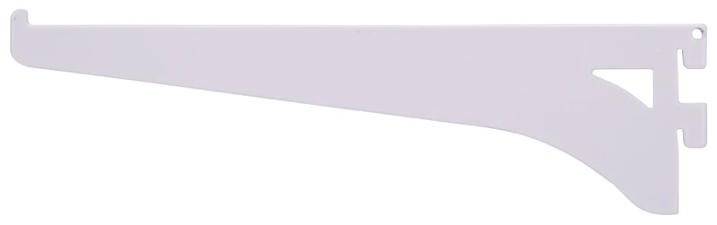 Heavy-duty White Shelf Bracket 8 Inch For Shelving Systems