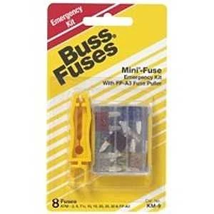 Bp/atm-ah8-rpp Fuse Kit With 8 Sizes And Fuse Puller, 32 Vdc