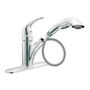 Chrome 1 Handle 8 Inch Center Kitchen Faucet Model Ca87550csd