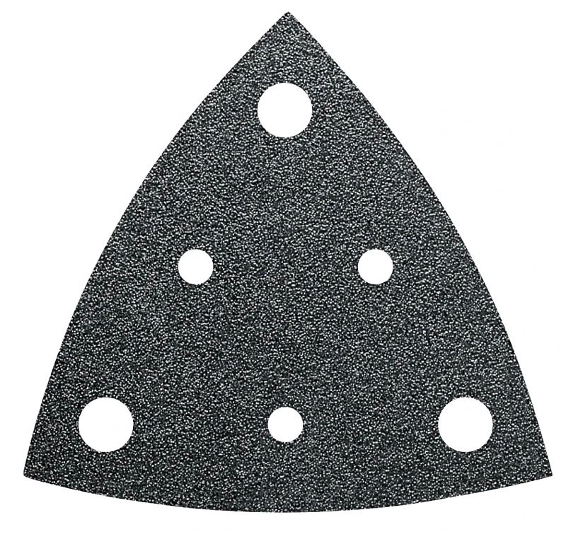 Sandpaper Triangle 60 Grit Aluminum Oxide For Universal Use