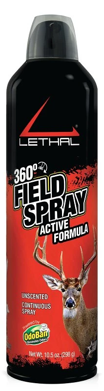 Lethal 9717b67-10a12 Odorless 360 Degree Field Spray, 10.5 Ounce Spray Bottle