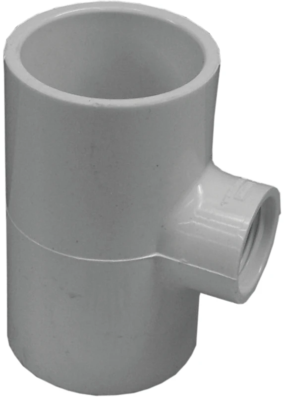 Pvc Slip Tee Fitting 1-1/2 Inch X 1-1/2 Inch X 3/4 Inch