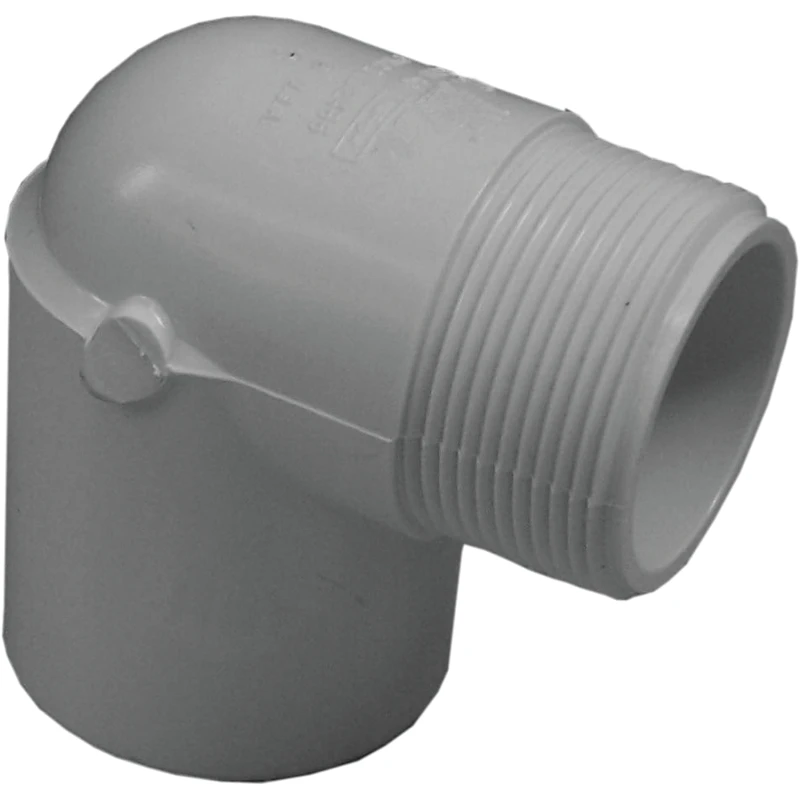1/2 Inch 90 Degree Schedule 40 Pvc Elbow Fitting