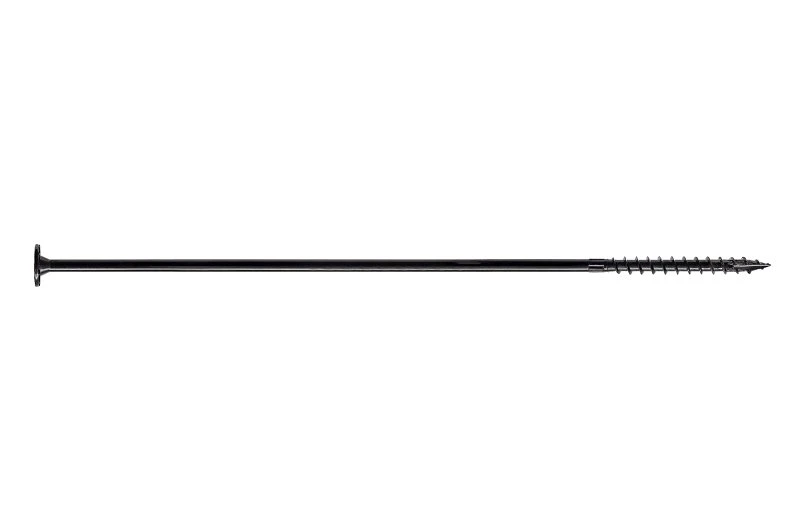 Timber Screw T40 6l Black 12 Inch For Structural Applications
