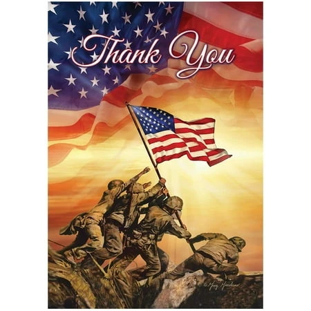 Garden Flag - Troops Memorial - 12 X 18 Inches