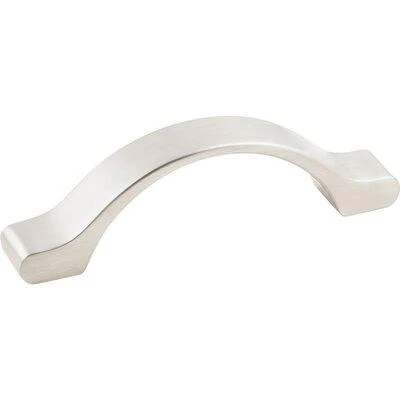 Kasaware Satin Nickel Arch Pull 4-1/16 In. (2-pack) With 3 In. Center-to-center Screws