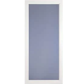 Signature Premium White Full-view Aluminum Storm Door 36-in X 81-in