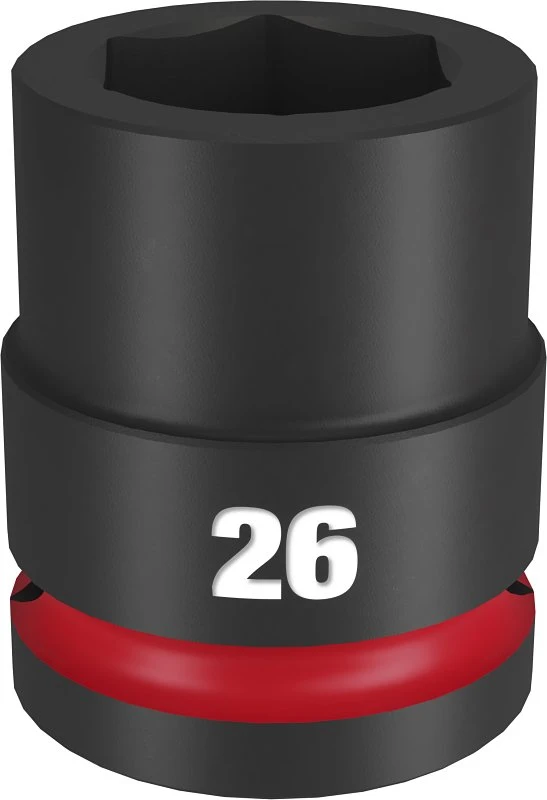 Shockwave Impact Duty 3/4 Inch Drive 6 Point Socket 26mm