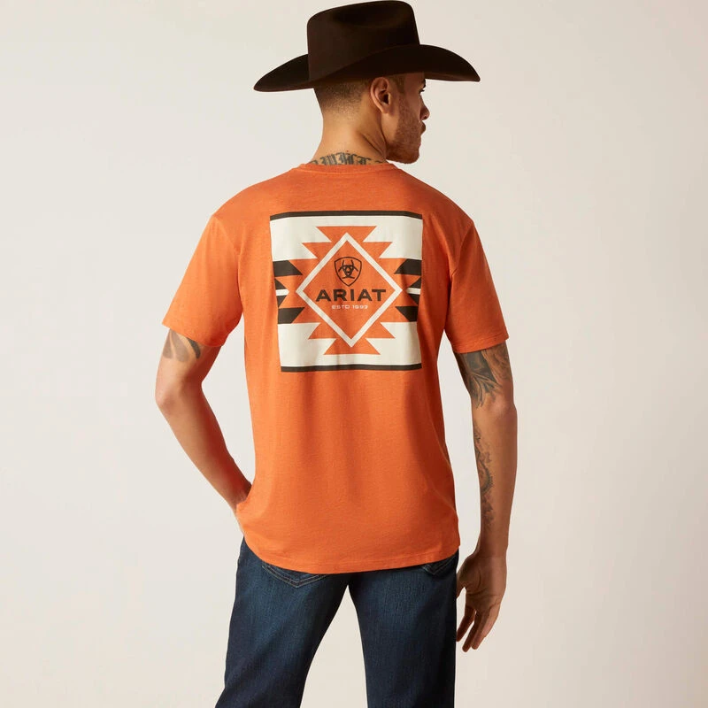 Men's Sw Box T-shirt, Adobe Heather, Size Xl - Comfortable And Stylish