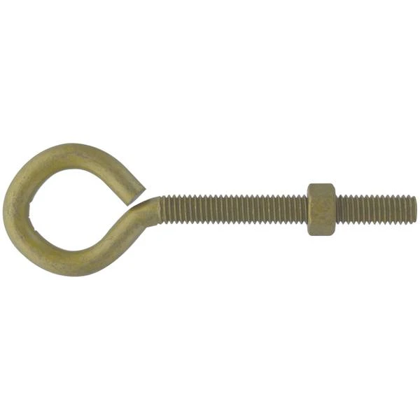 Gold 5/16-18 X 4 Inch Forged Eyebolt For Heavy-duty Applications