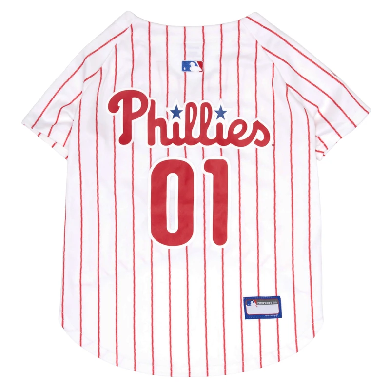 Team Colors Philadelphia Phillies Dog Jersey 2xl - Stylish Pet Apparel