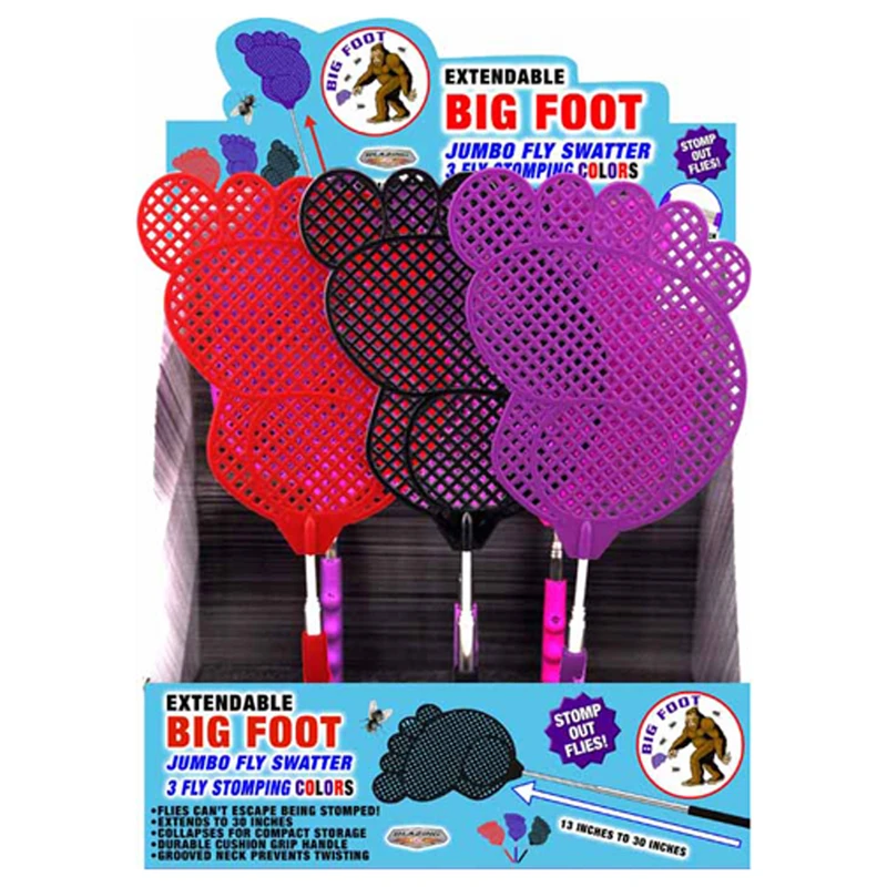 Shawshank LEDz Big Foot Extendable Fly Swatter 1 pk