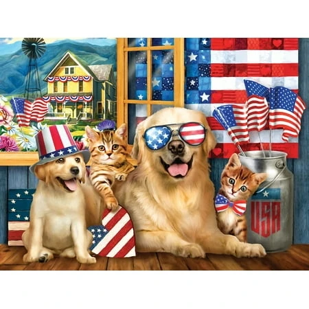29790 Born In The Usa 300 Piece Jigsaw Puzzle
