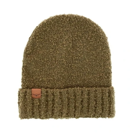Britt's Knits Women's Recycled Sustainable Material Beanie Cuff Cap