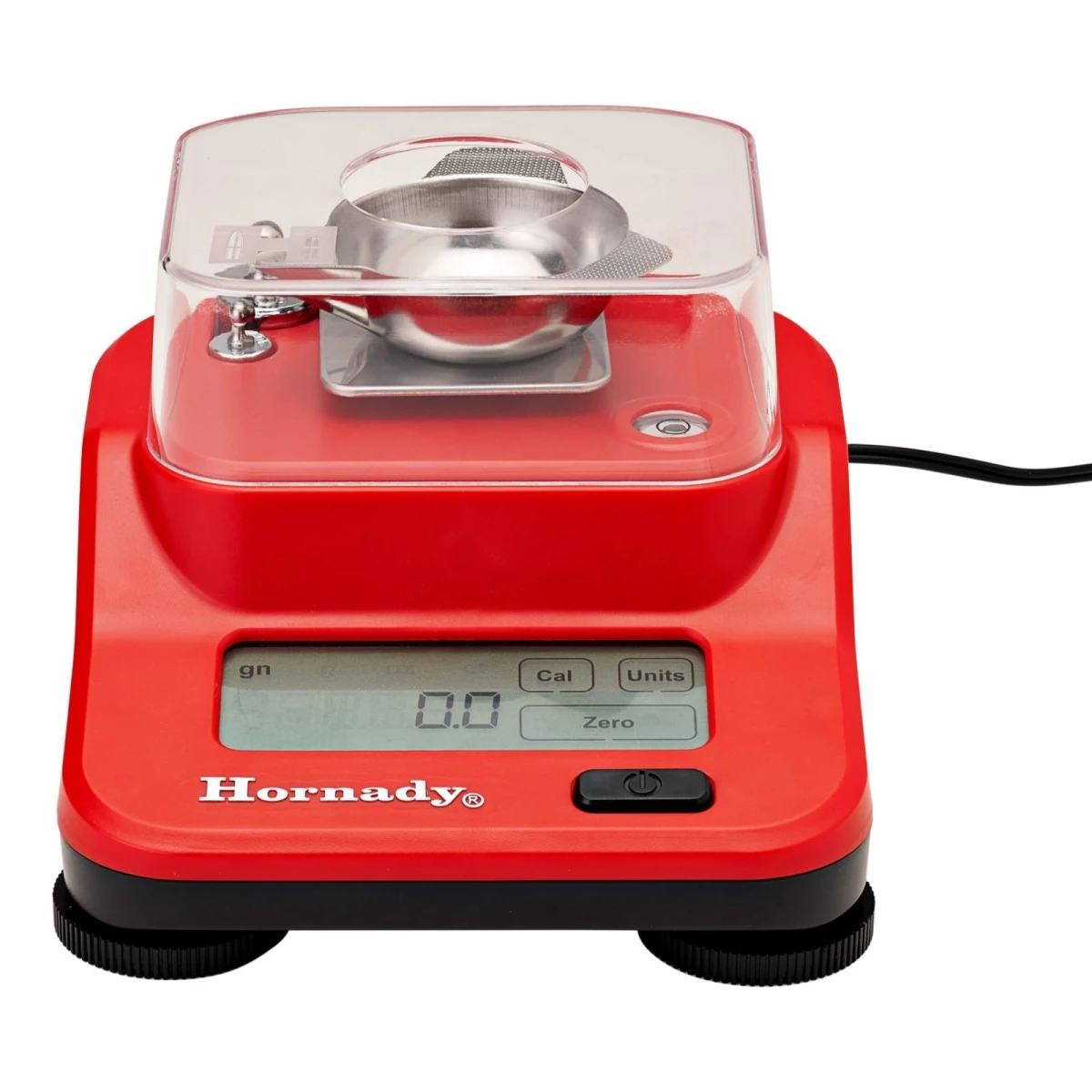 1130010 Digital Scale In Red And Black With High Precision Measurement