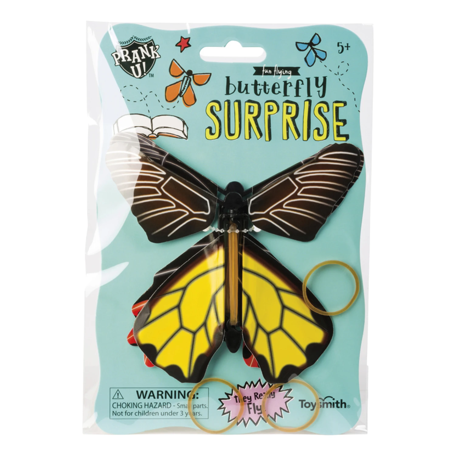 Butterfly Surprise Paper Assorted 7 Piece Prank Toy