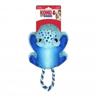 Cozie Tuggz Frog Plush Dog Toy For Dogs - Soft, Durable, And Fun