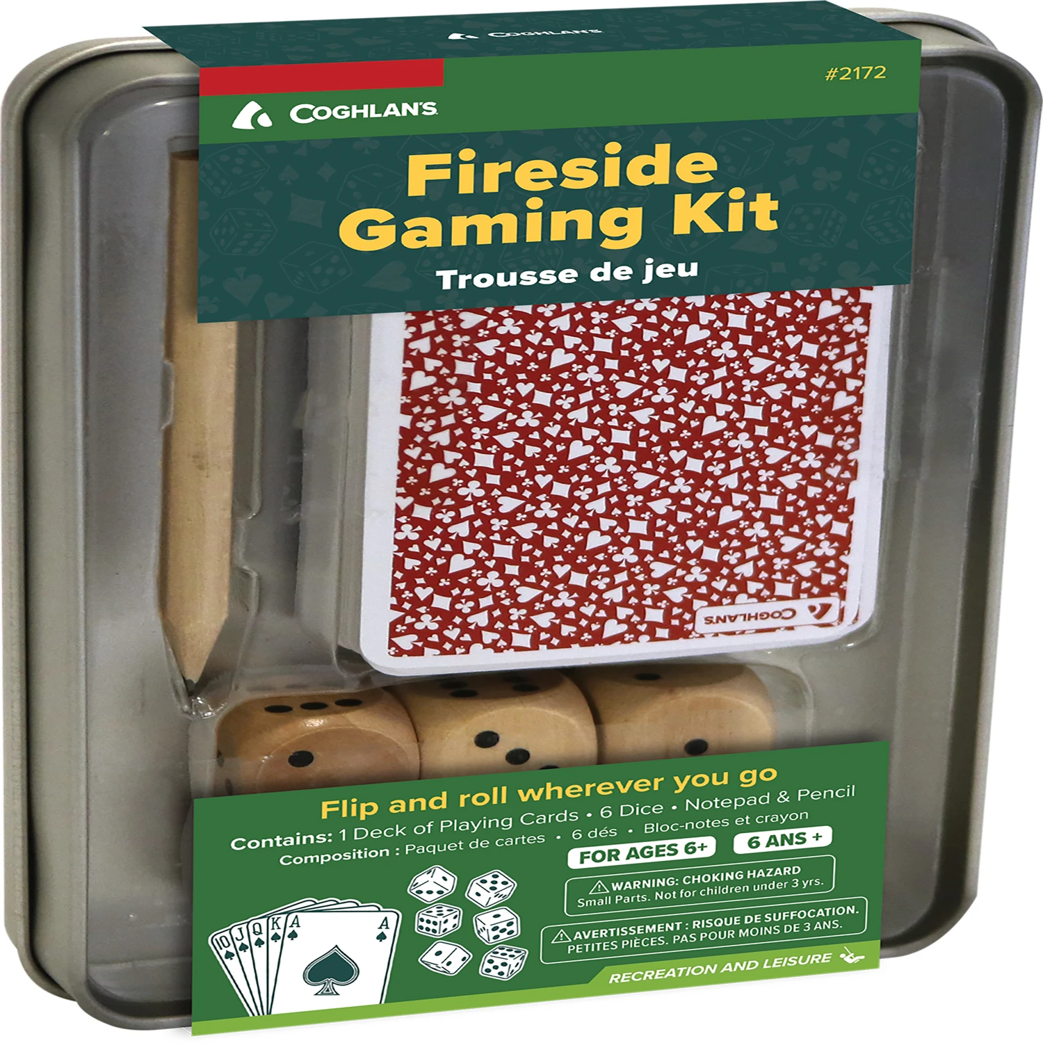 Fireside Gaming Kit - Assorted 9 Piece Classic Game Set