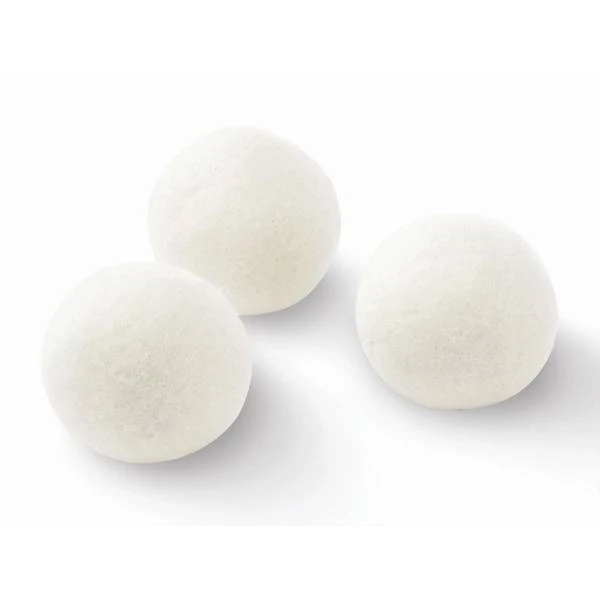 3 Count Wool Dryer Balls For Softening Laundry And Reducing Drying Time